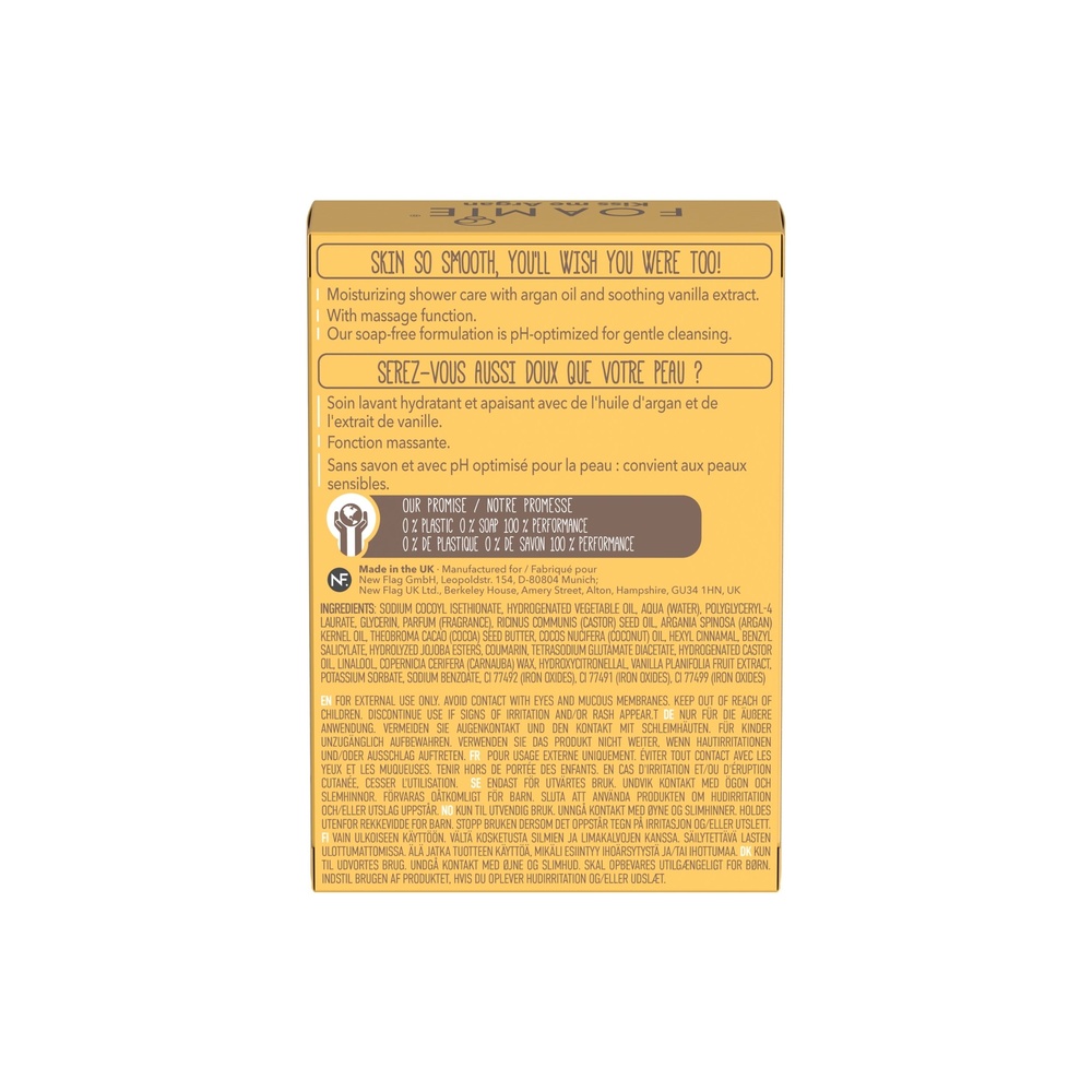 Foamie Soin lavant solide - Kiss Me Argan Soin lavant solide