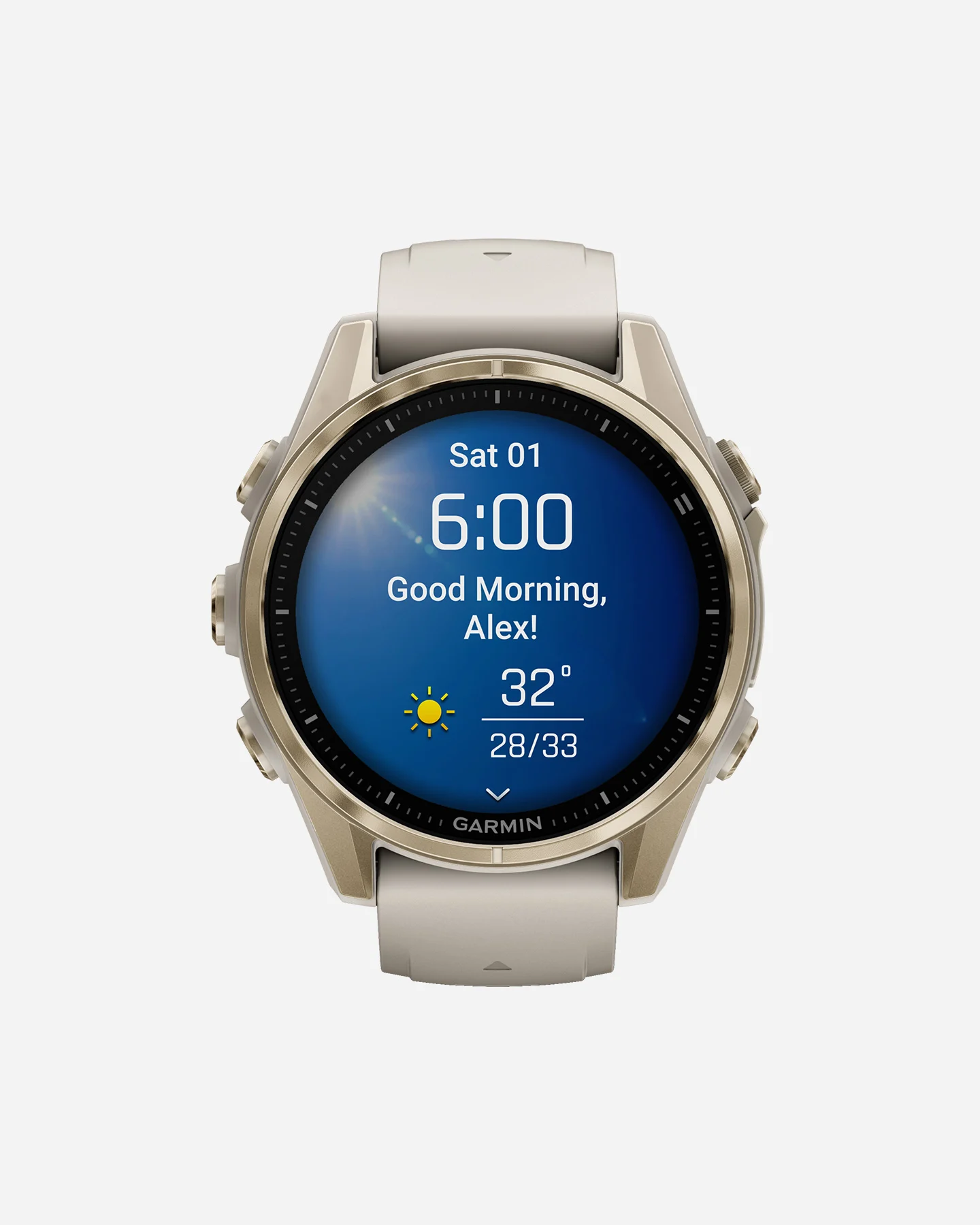 Garmin Fenix 8 Amoled 43mm Sapphire Multifunction Watch 010-02903-11