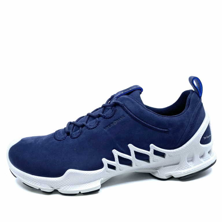 ECCO Freizeit Schnürer blau Outdoor