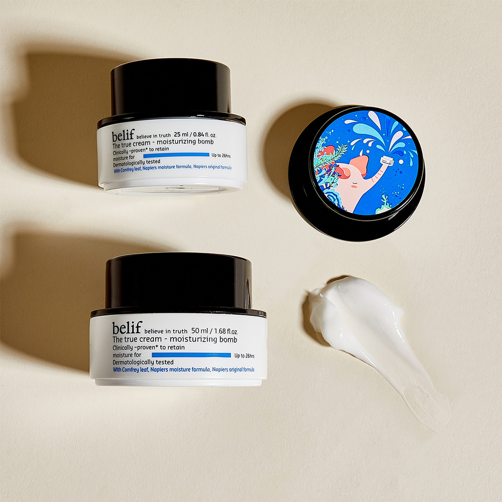 belif THE TRUE CREAM - MOISTURIZING BOMB Mini Crème Visage