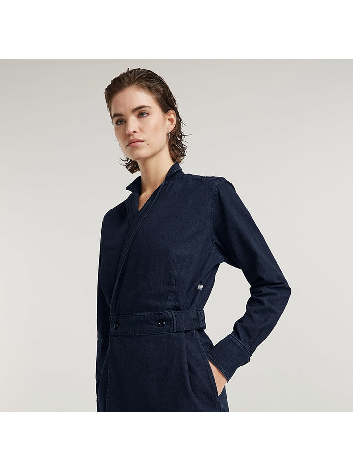 G-Star Kleid in Dunkelblau günstig kaufen