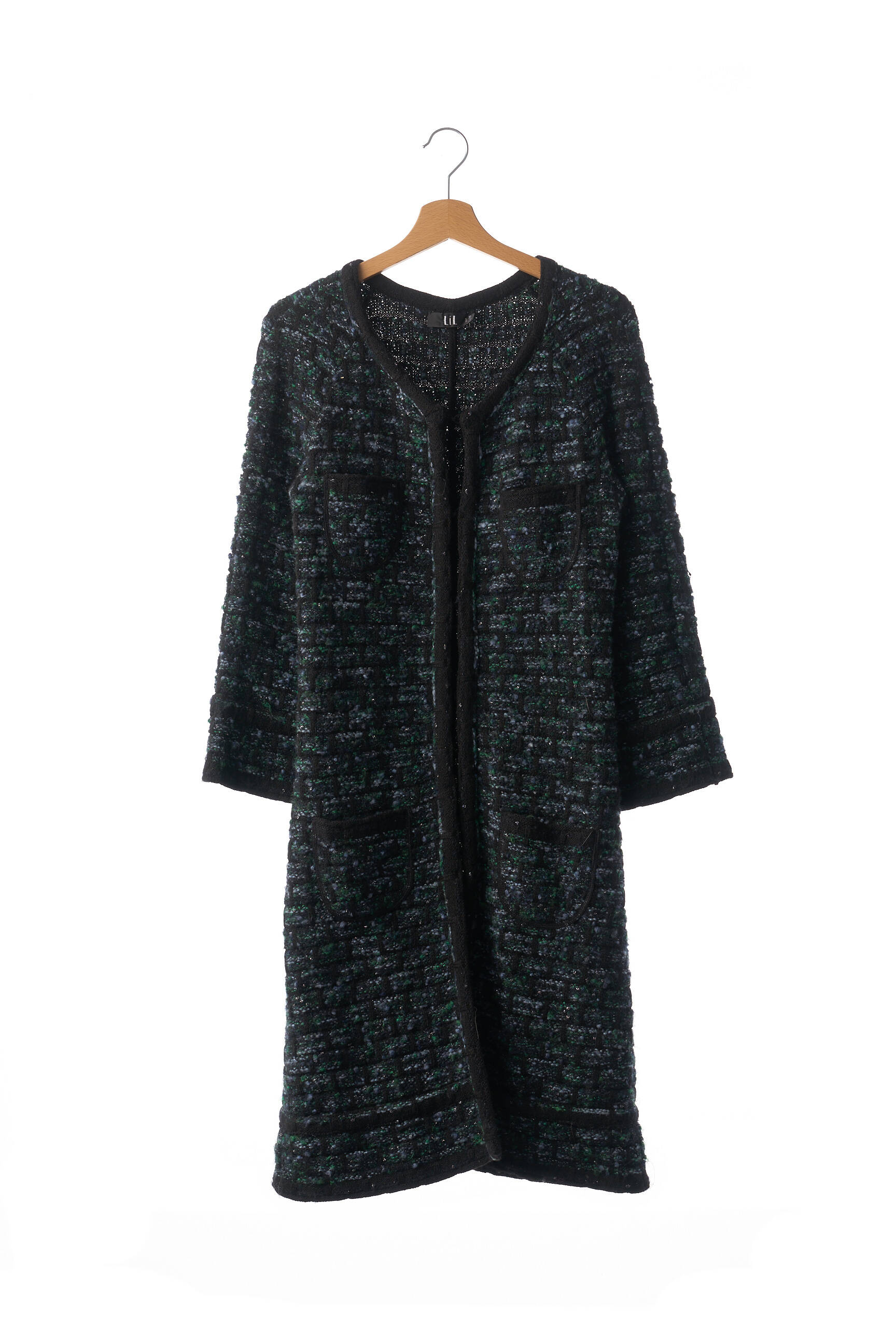 Lil Pour L Autre Manteaux Longs Femme couleur vert