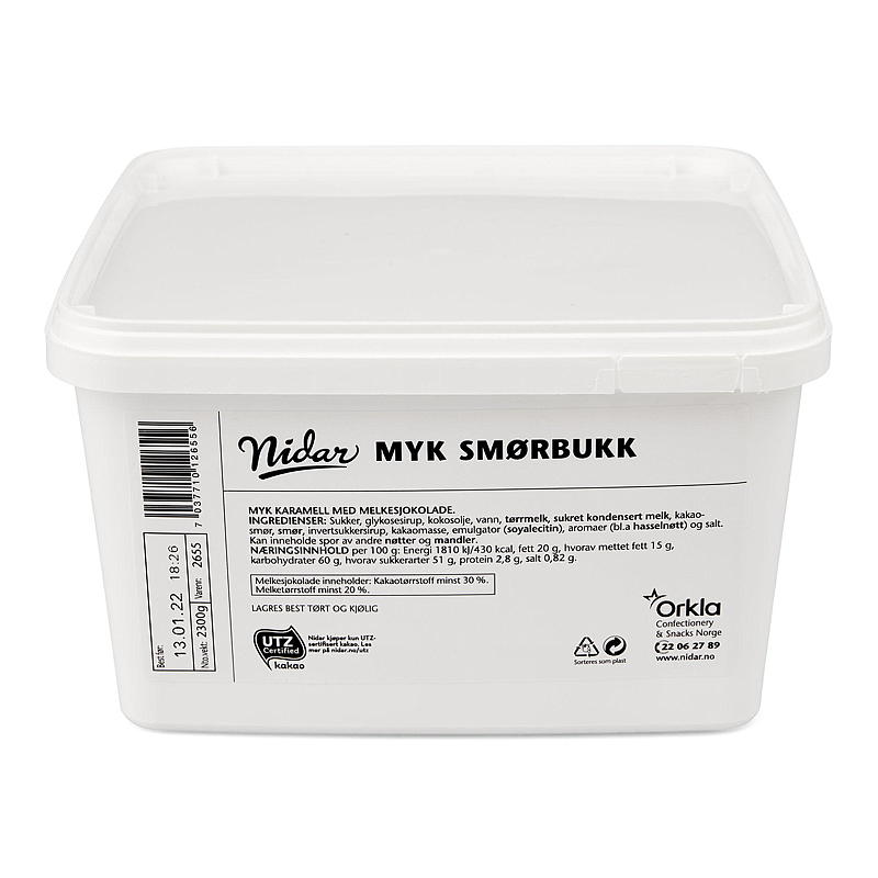 Nidar Myk smørbukk 2,3 kg