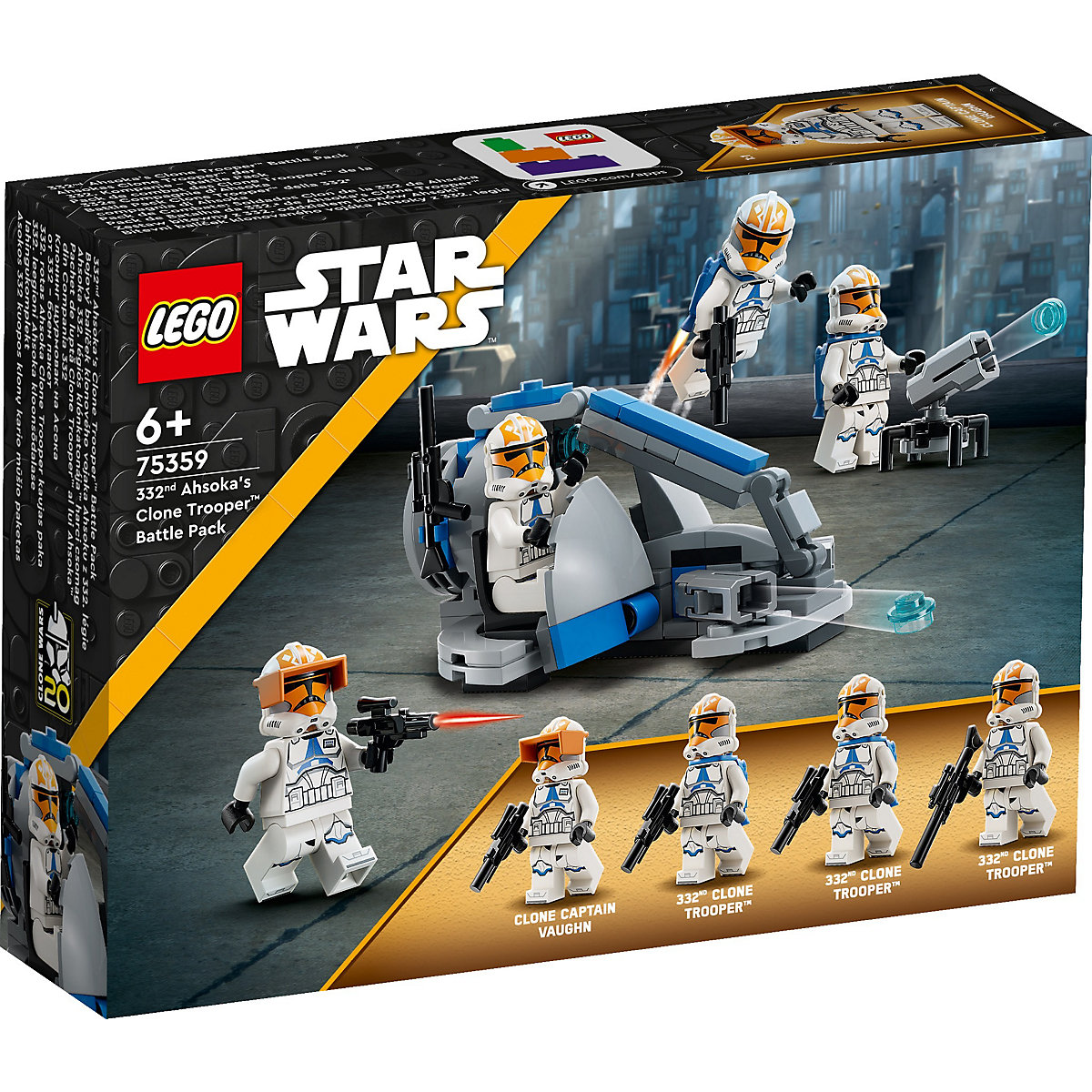 LEGO® Star Wars 75359 Ahsokas Clone Trooper der 332. Kompanie – Battle Pack