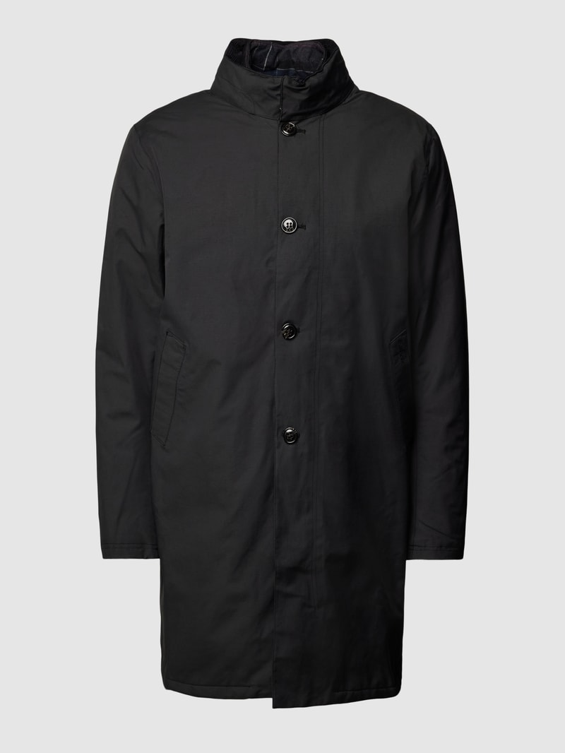 Jacke mit Stehkragen Modell 'Kentwood' in schwarz