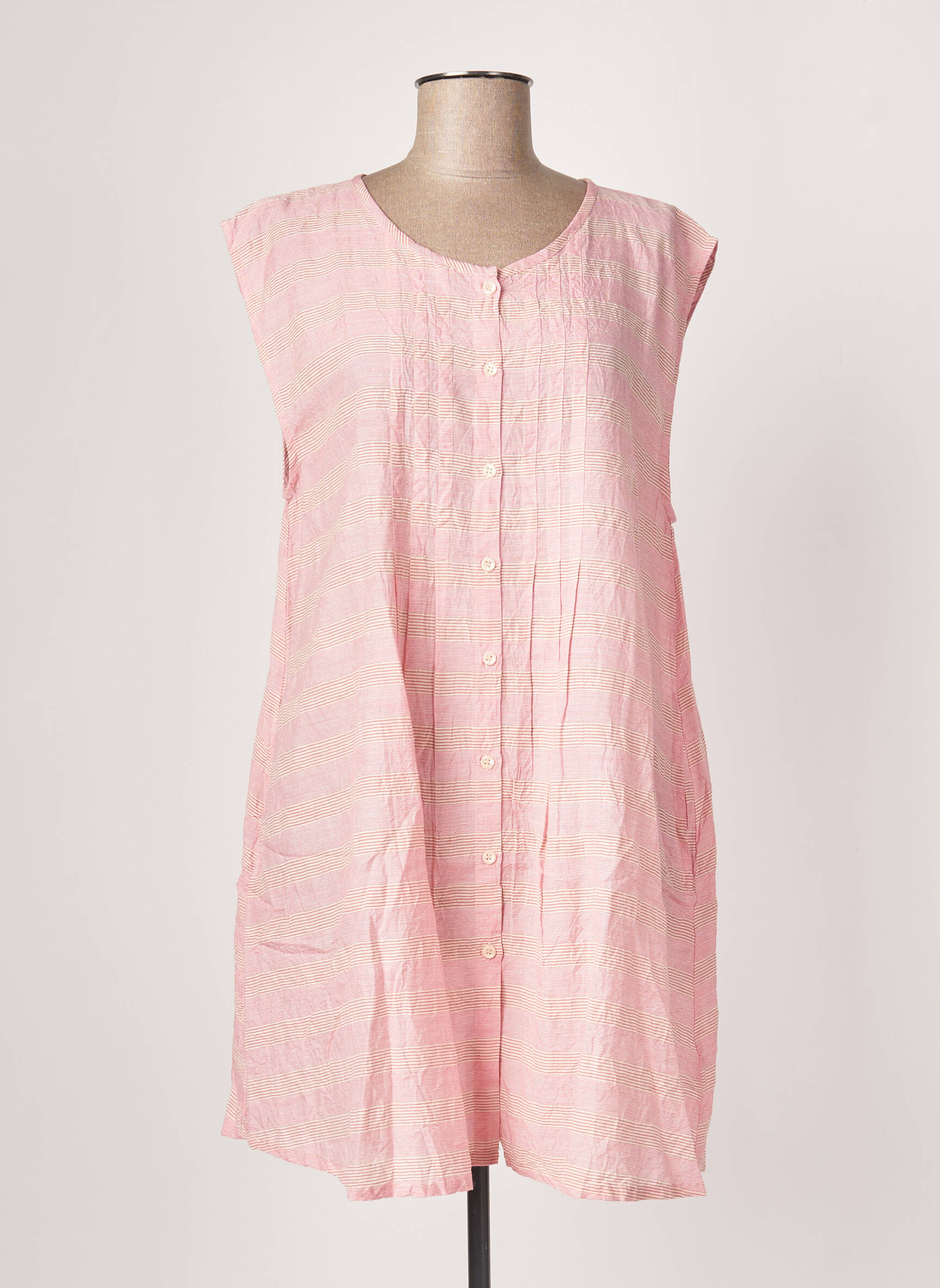 Masai Tuniquesansmanche Femme couleur rose
