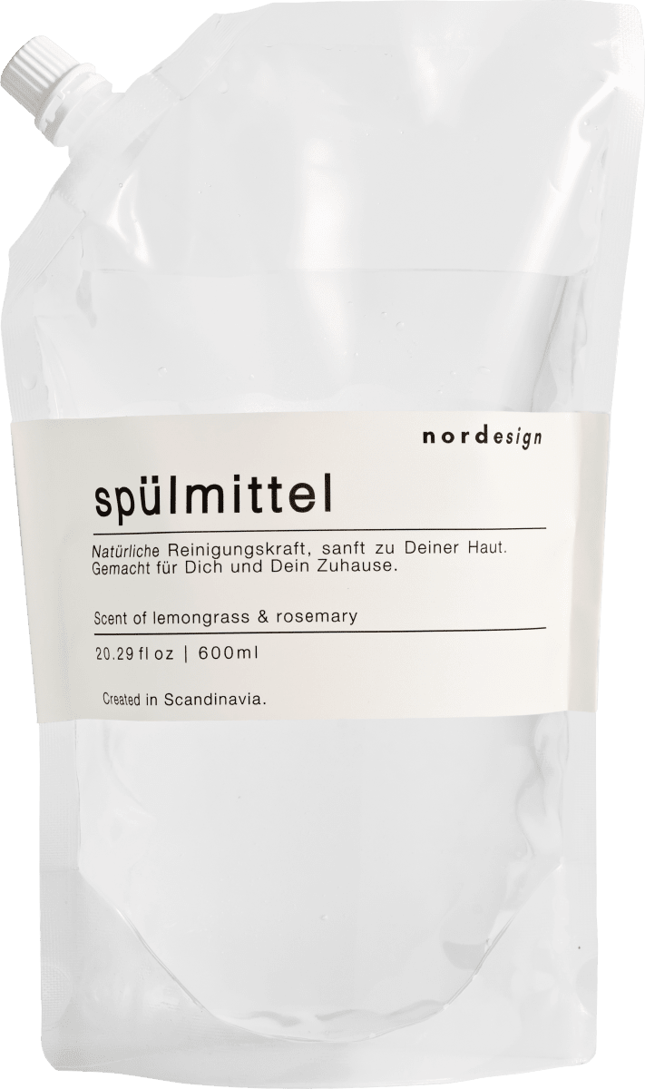 Spülmittel mit natürlicher Reinigungskraft Nachfüllpack, 600 ml