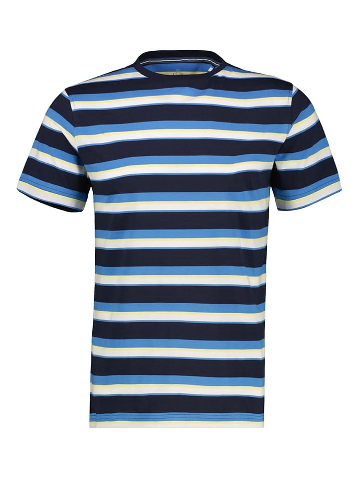 Lerros Shirt in Weiß/ Dunkelblau/ Hellblau günstig kaufen