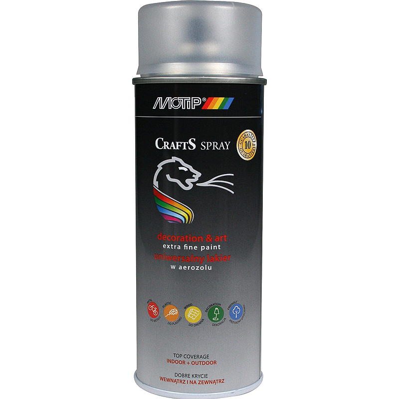Crafts Spraymaling 400ml Klarlakk matt Crafts