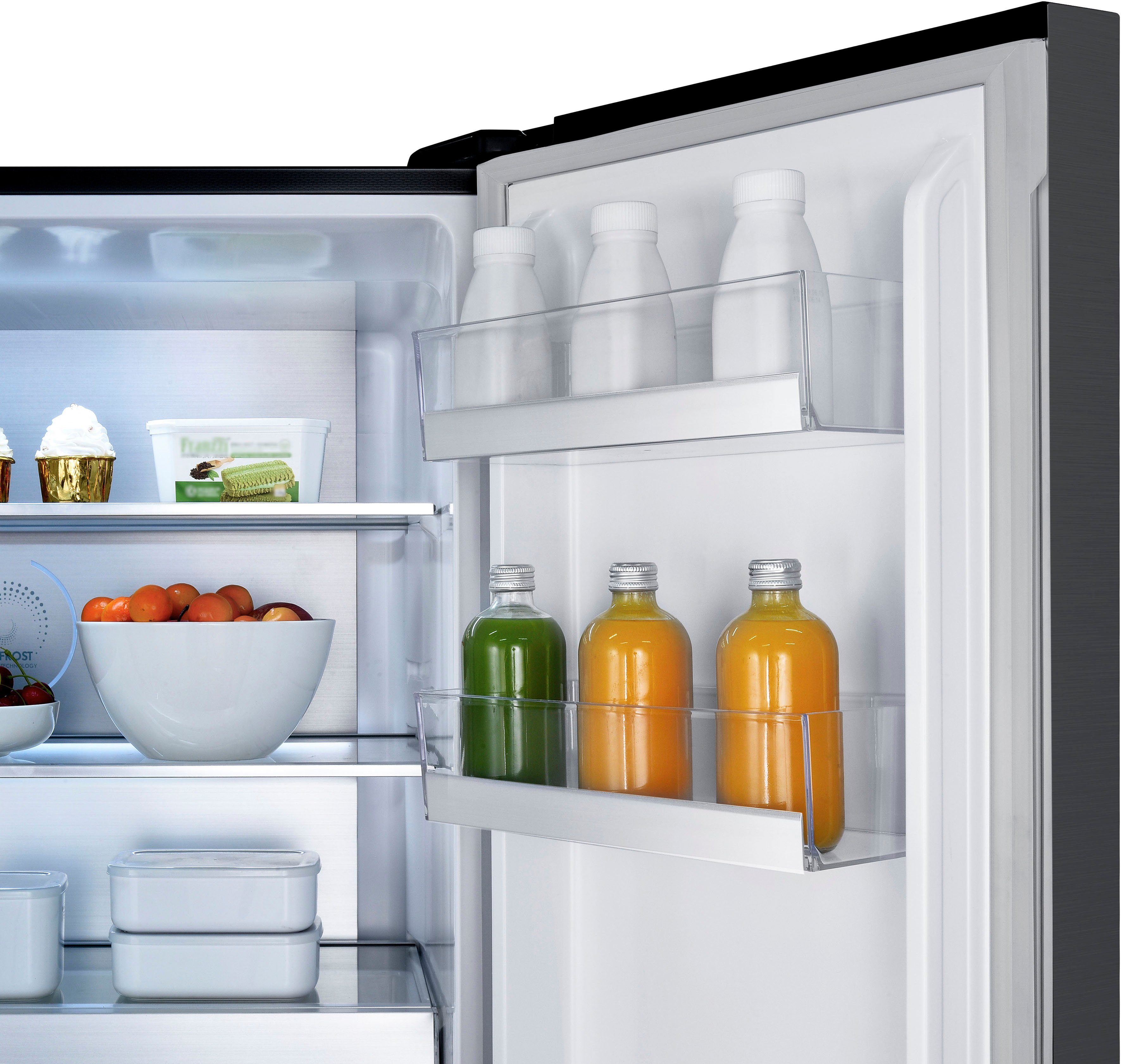 Hanseatic Multi Door HCDA19090DI, 190,0 cm hoch, 90,9 cm breit, NoFrost, Multizone, Display, Türalarm