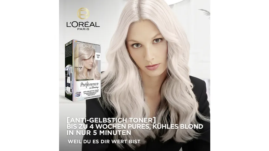 L'Oréal Paris Préférence Le Blonding Toner pearl boost - pearl boost