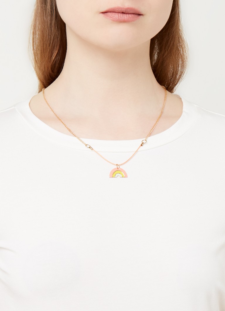 MeriMeri Rainbow necklace with pendant