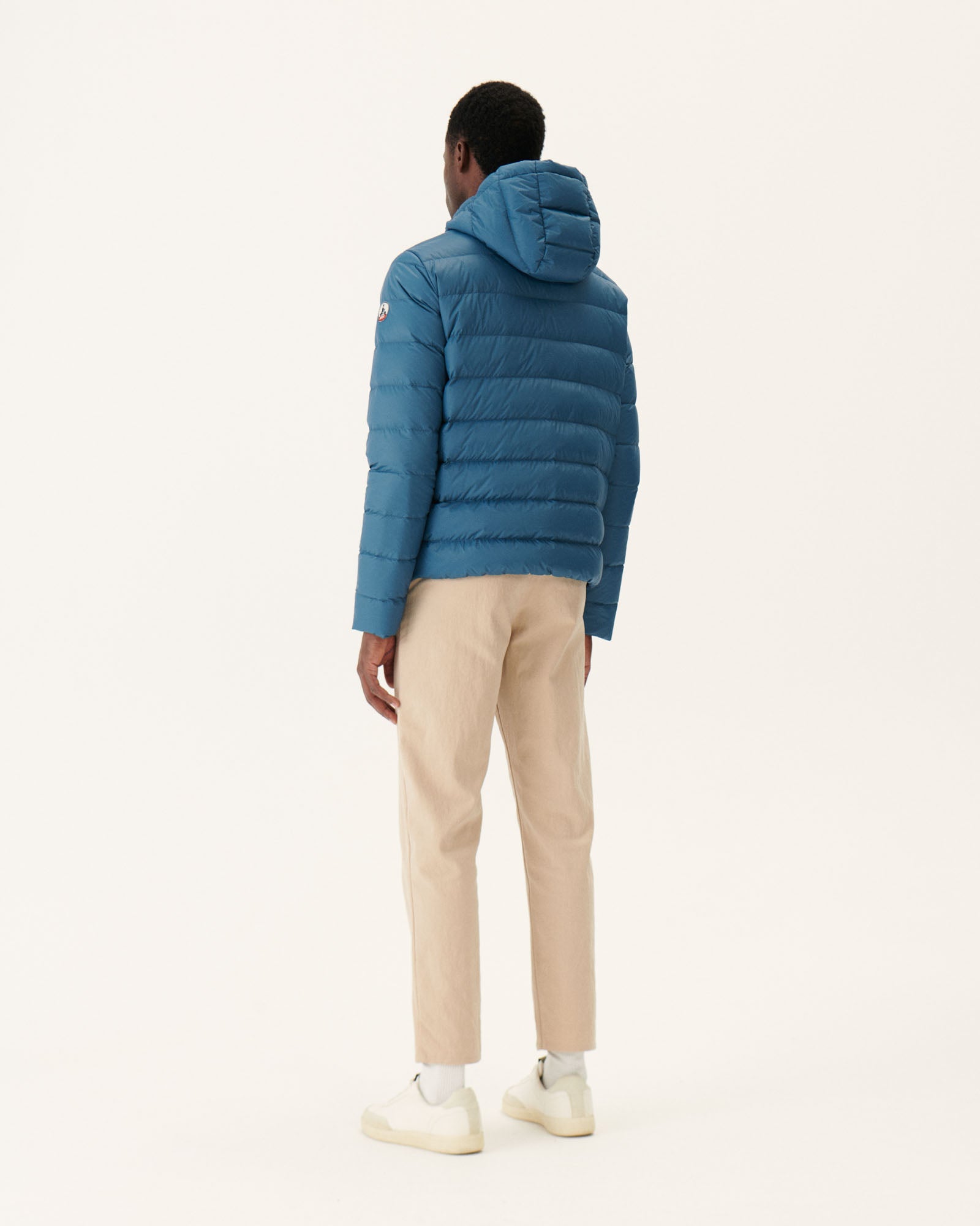 Doudoune à capuche Bleu jeans Jorge