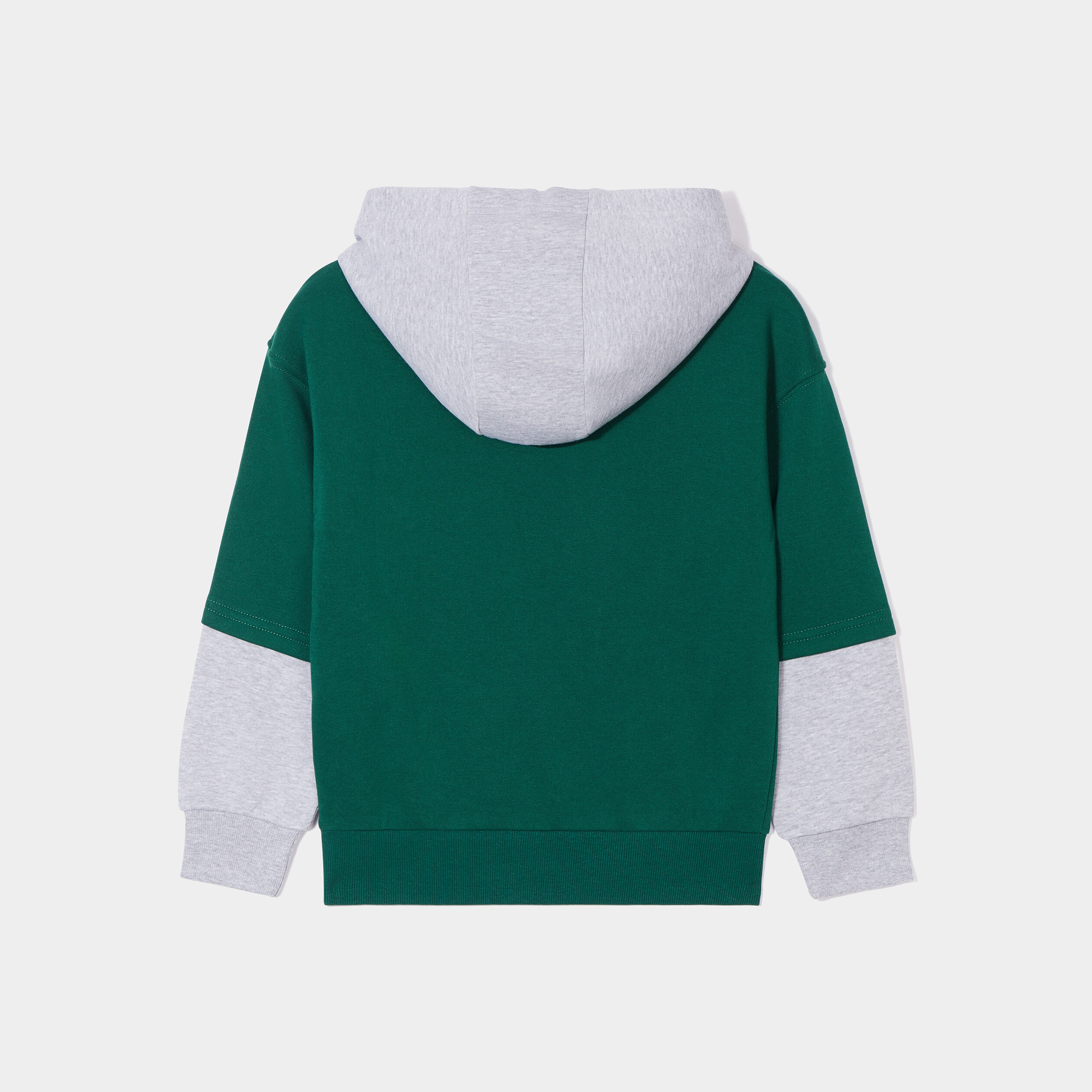 Sweat à capuche hoodie Creeks vert foncé garçon | La Halle