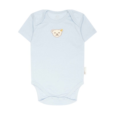Body kurzarm GOTS, hellblau