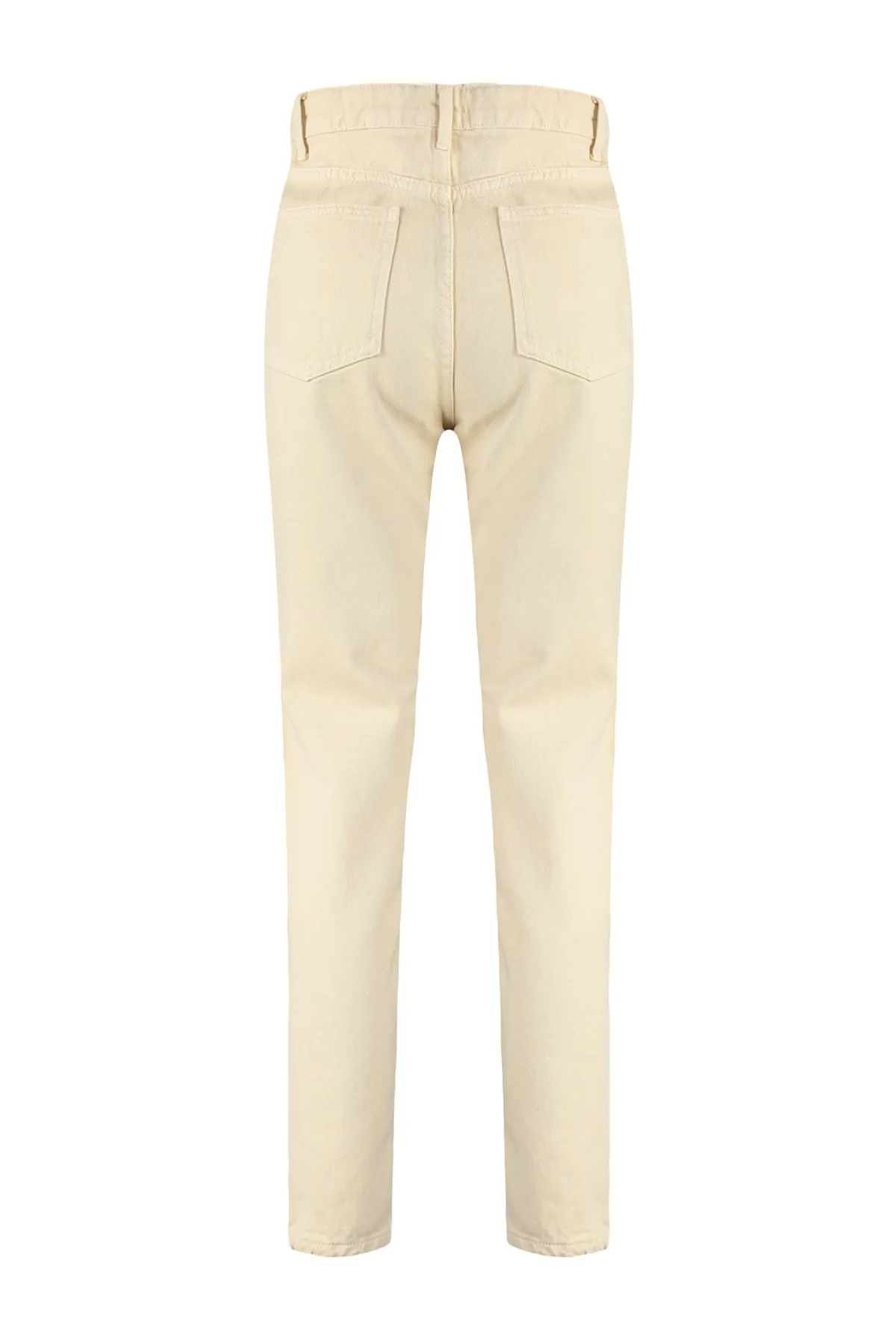 Trendyol Collection  Beige Nachhaltigere High Waist Mom Jeans TWOAW23JE00389