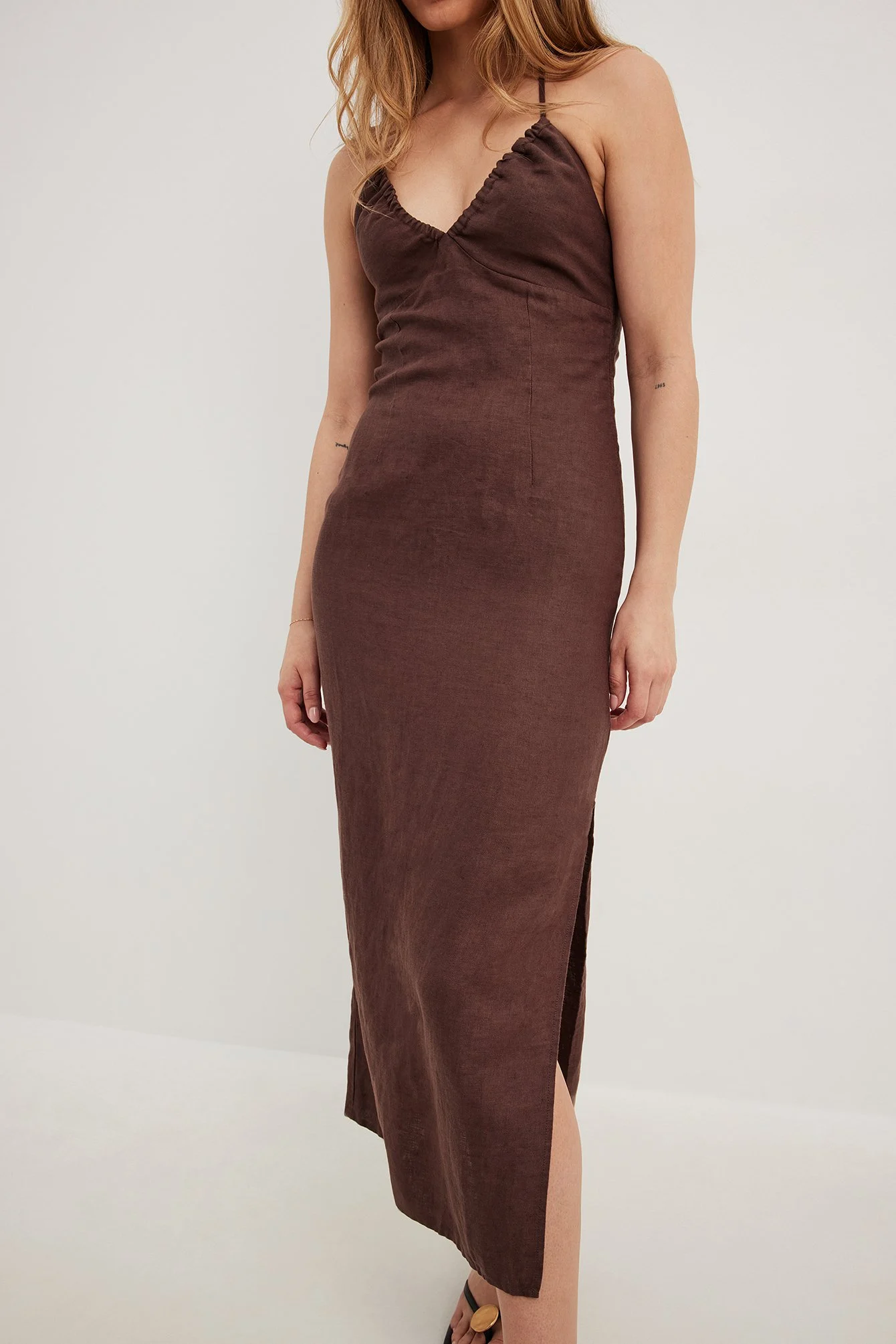 Midikleid mit Neckholder