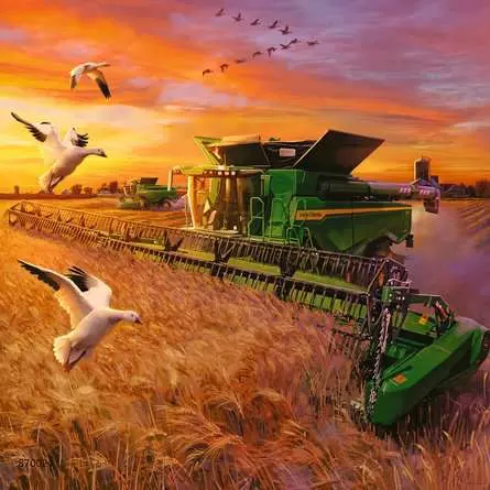 Kinderpuzzle ab 5 Jahren - John Deere in Aktion - 49 Teile
