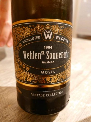 Weingüter WegelerVintage Collection Wehlener Sonnenuhr Auslese 1993