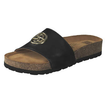 Bugatti Bolli Pantolette in schwarz