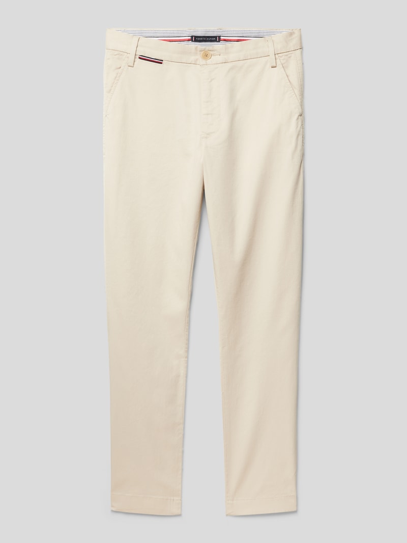 Chino aus Baumwoll-Elasthan-Mix in beige