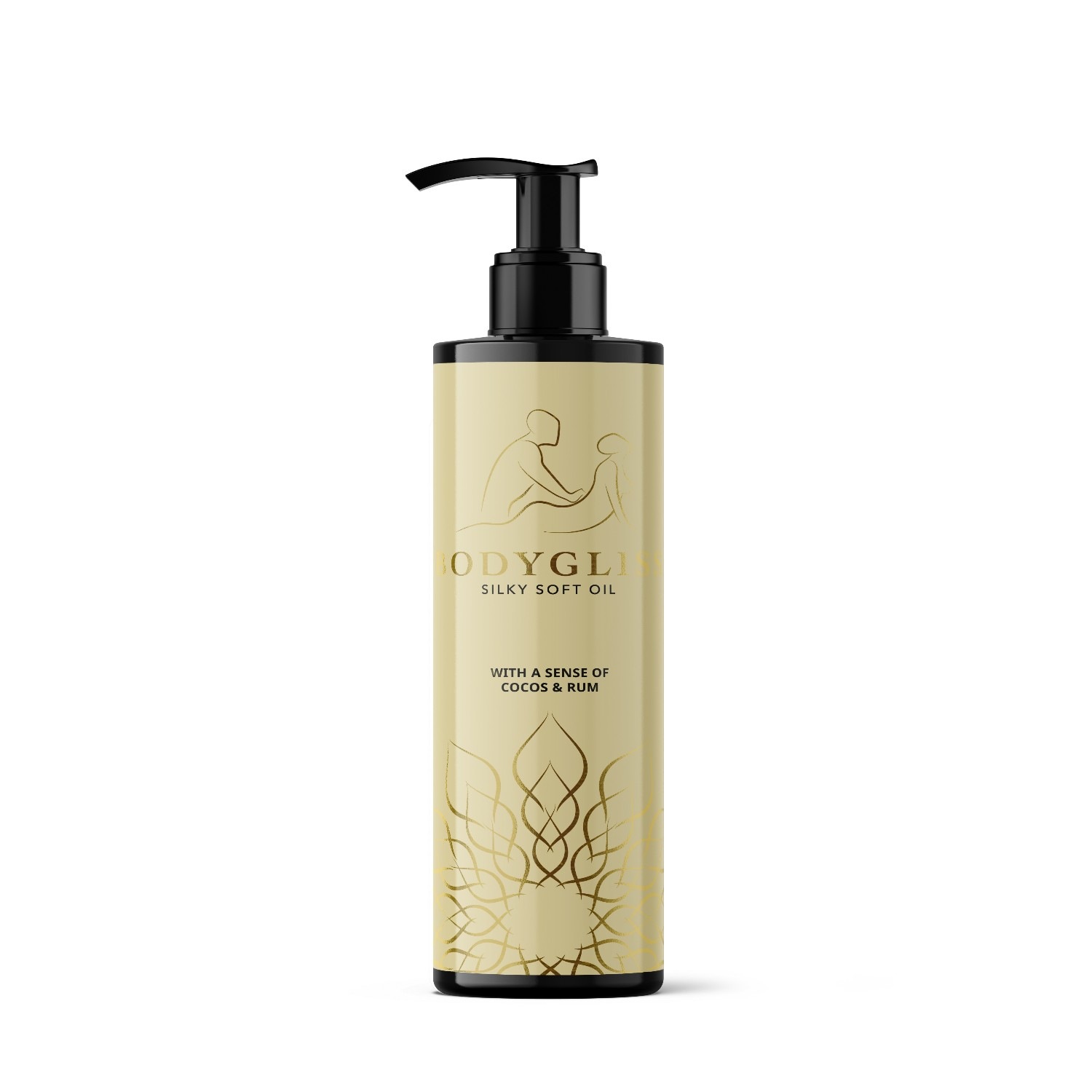 Massageöl und Gleitmittel in 1 Kokosnuss & Rum - 150 ml