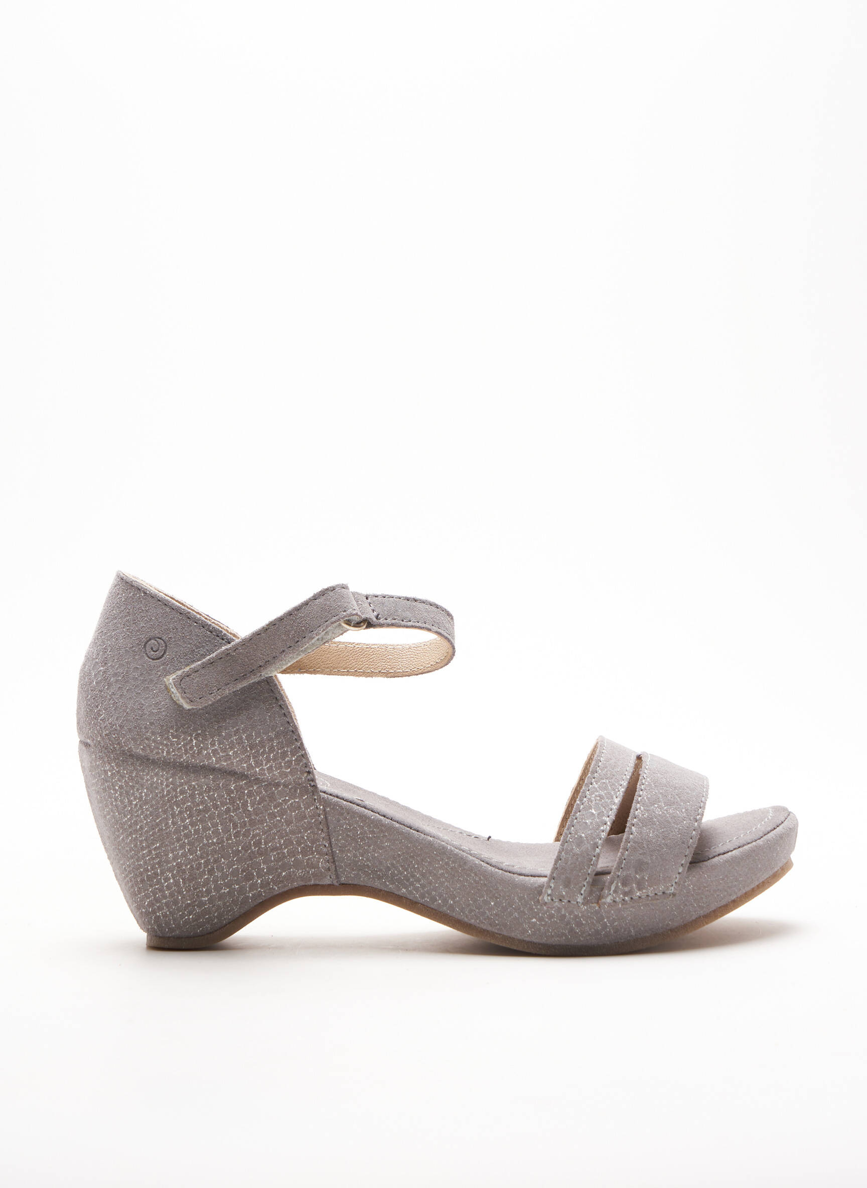 Khrio Sandales Nu Pieds Femme couleur gris