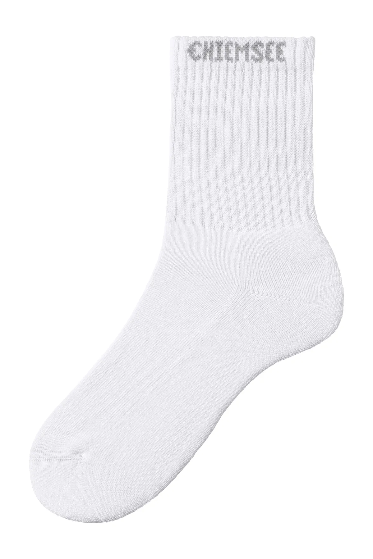 Chiemsee  Socken - Weiß - Unifarben