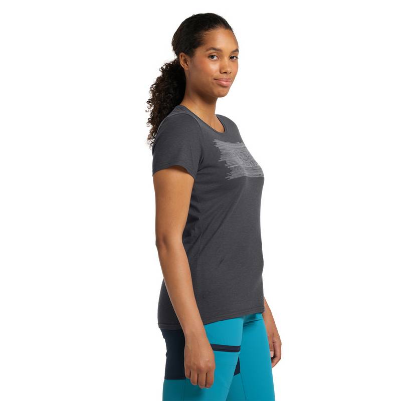 Haglöfs Träd Tee Print Funktionsshirt Damen