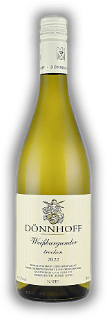 Dönnhoff, Weißburgunder trocken, VDP.Gutswein, 2022, Nahe  Dönnhoff, Weißburgunder trocken, VDP.Gutswein, 2022, Nahe   Jahrgang 2022 - 0,75	 Liter - Vol 12,5%