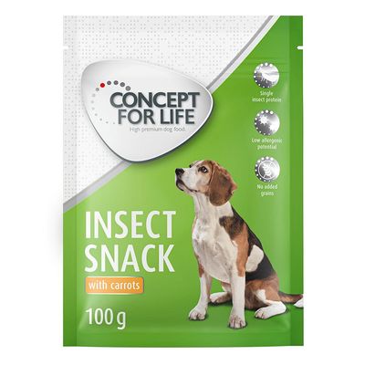 Concept for Life Insect Snack mit Karotte