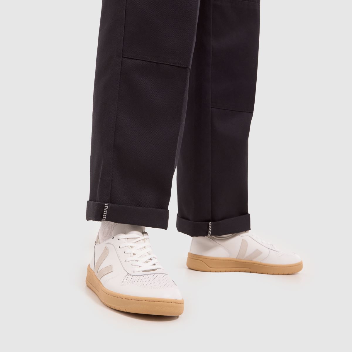 VEJA v-10 sneakers i vitt och flerfärgat