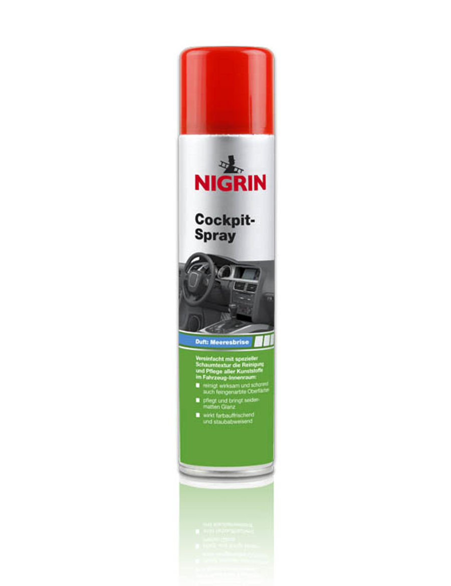 Nigrin Cockpit-Spray, Meeresbrise, 400 ml - ATU