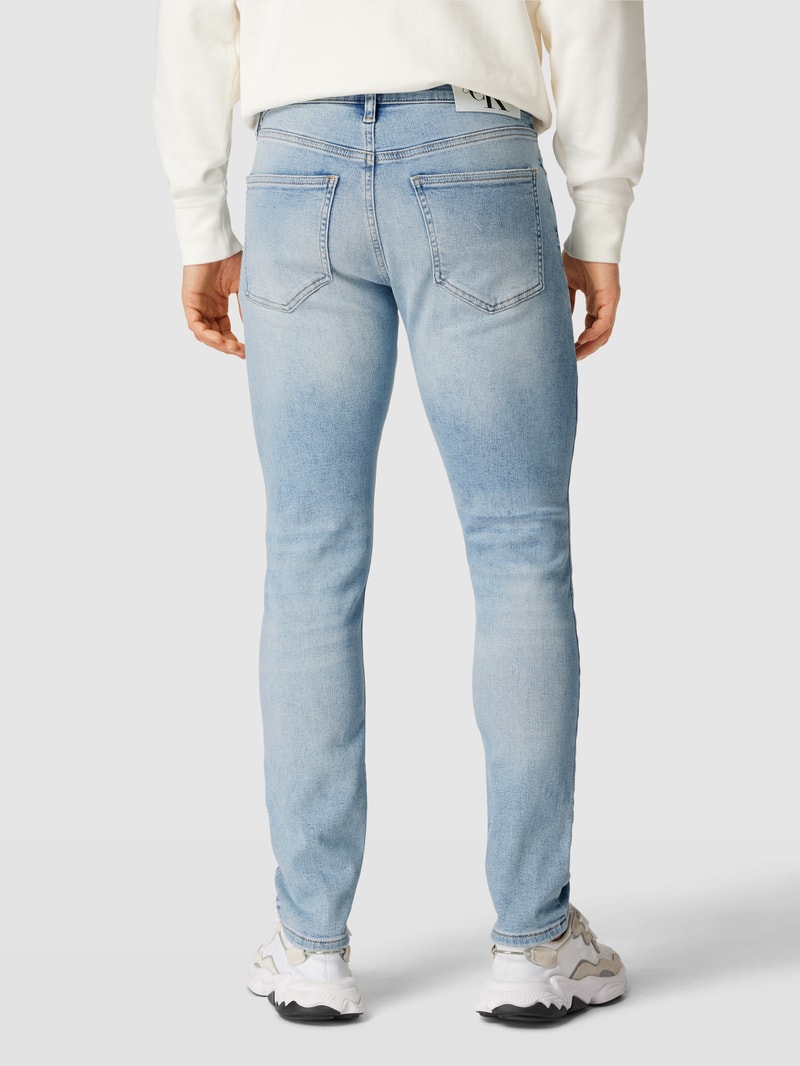 Skinny Fit Jeans mit Stretch-Anteil in hellblau