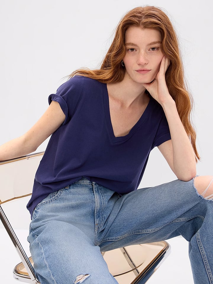 GAP Shirt in Dunkelblau günstig kaufen