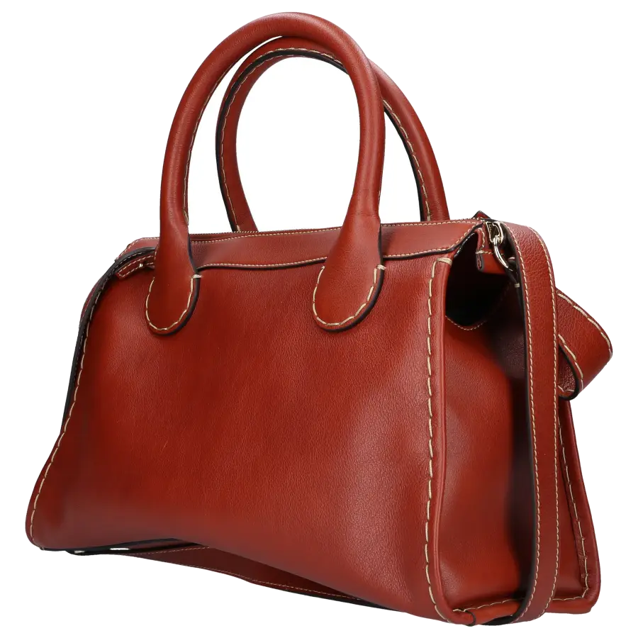Chloé - Handtasche EDITH Büffelleder - braun