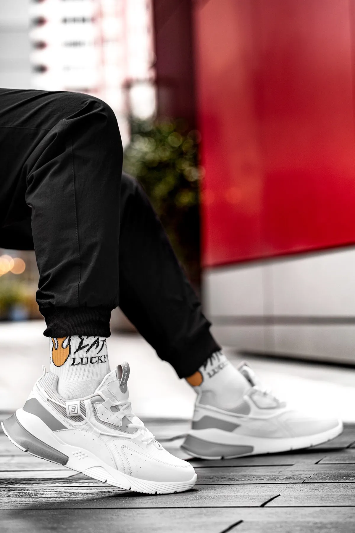 DARK SEER  White Ice Unisex-Sneaker