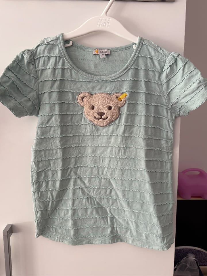 Steiff Shirt in Türkis günstig kaufen 122