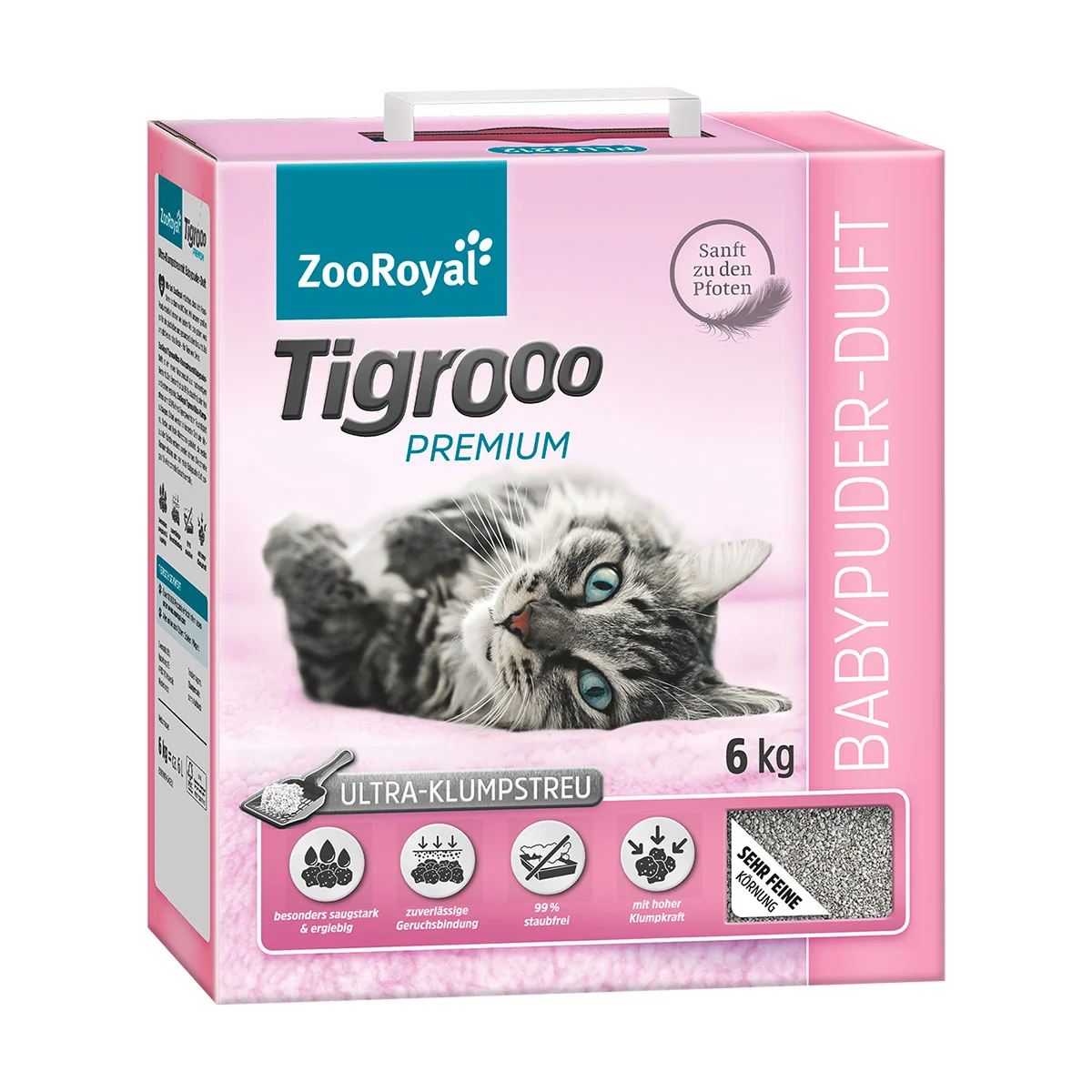 ZooRoyal Tigrooo mit Babypuderduft 6kg kaufen