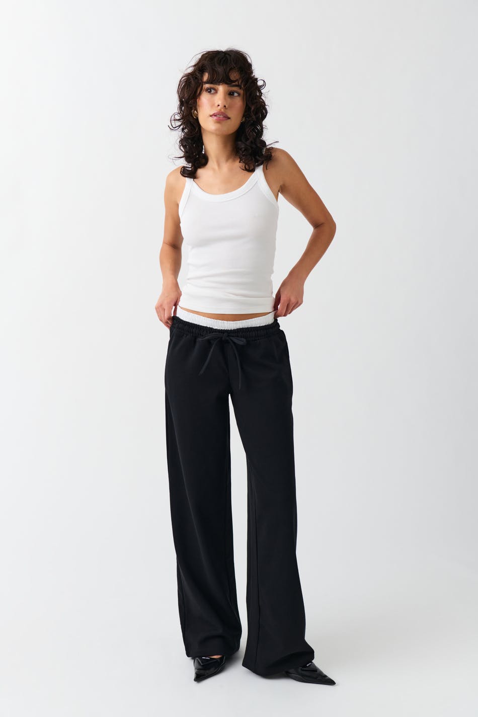 Waist detail sweapants