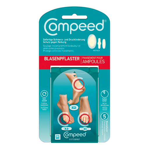COMPEED Blasenpflaster Mixpack  5 St  Pflaster