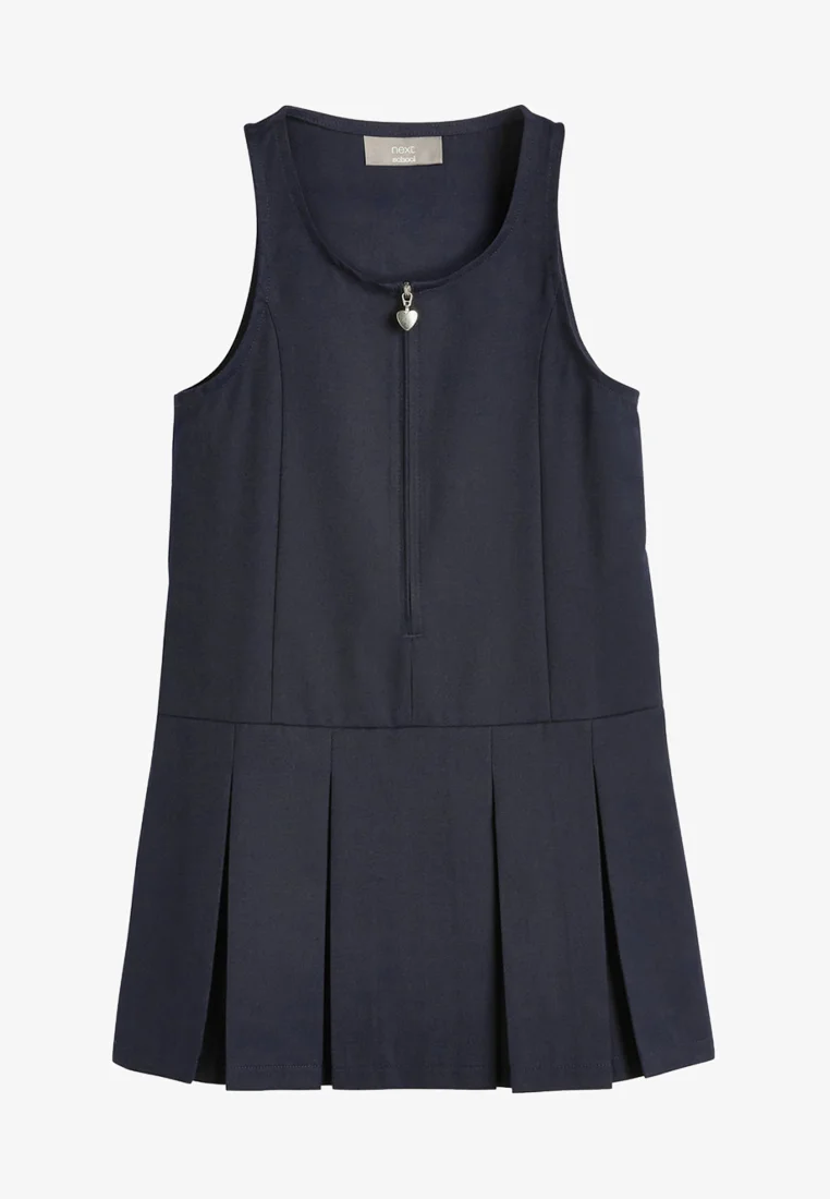 Vestido de verano con cremallera frontal