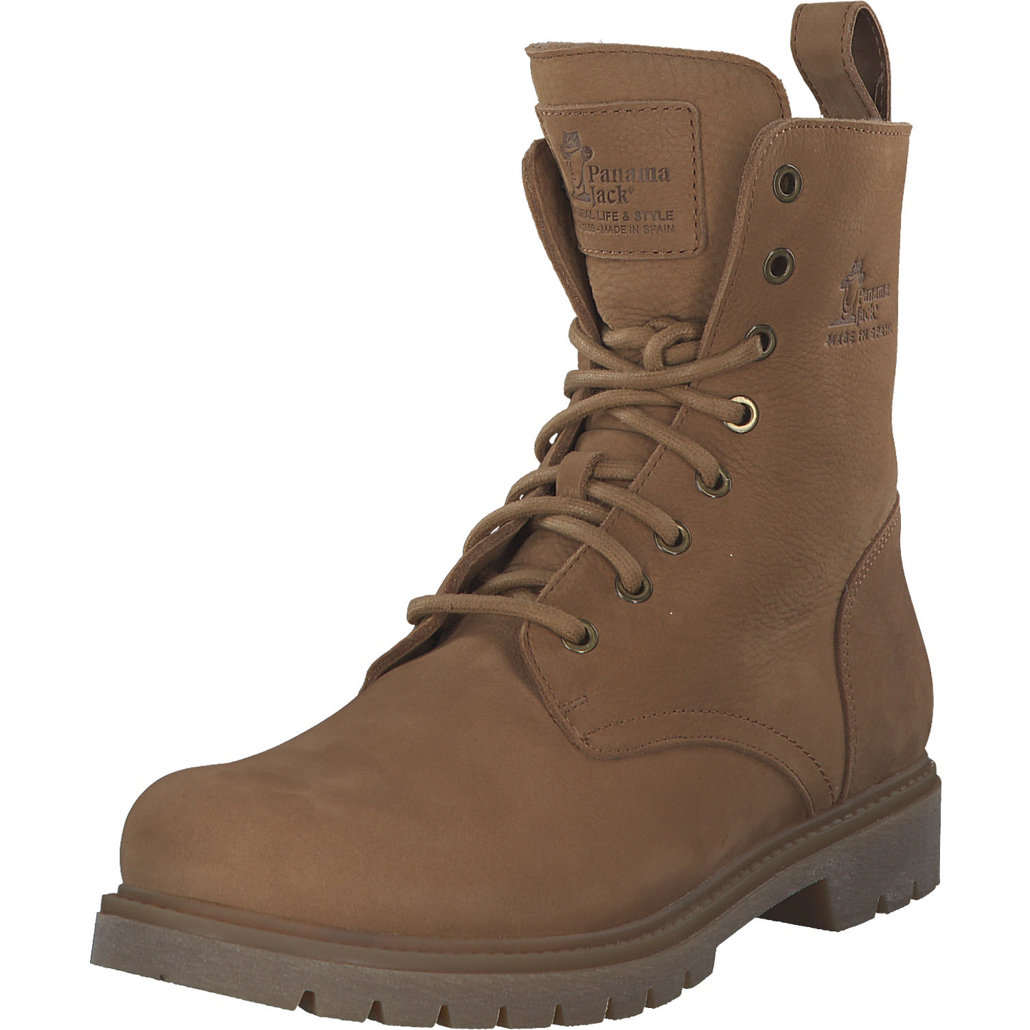 Panama Jack Frisia B, Schnürstiefel, Damen, Beige (Camel)