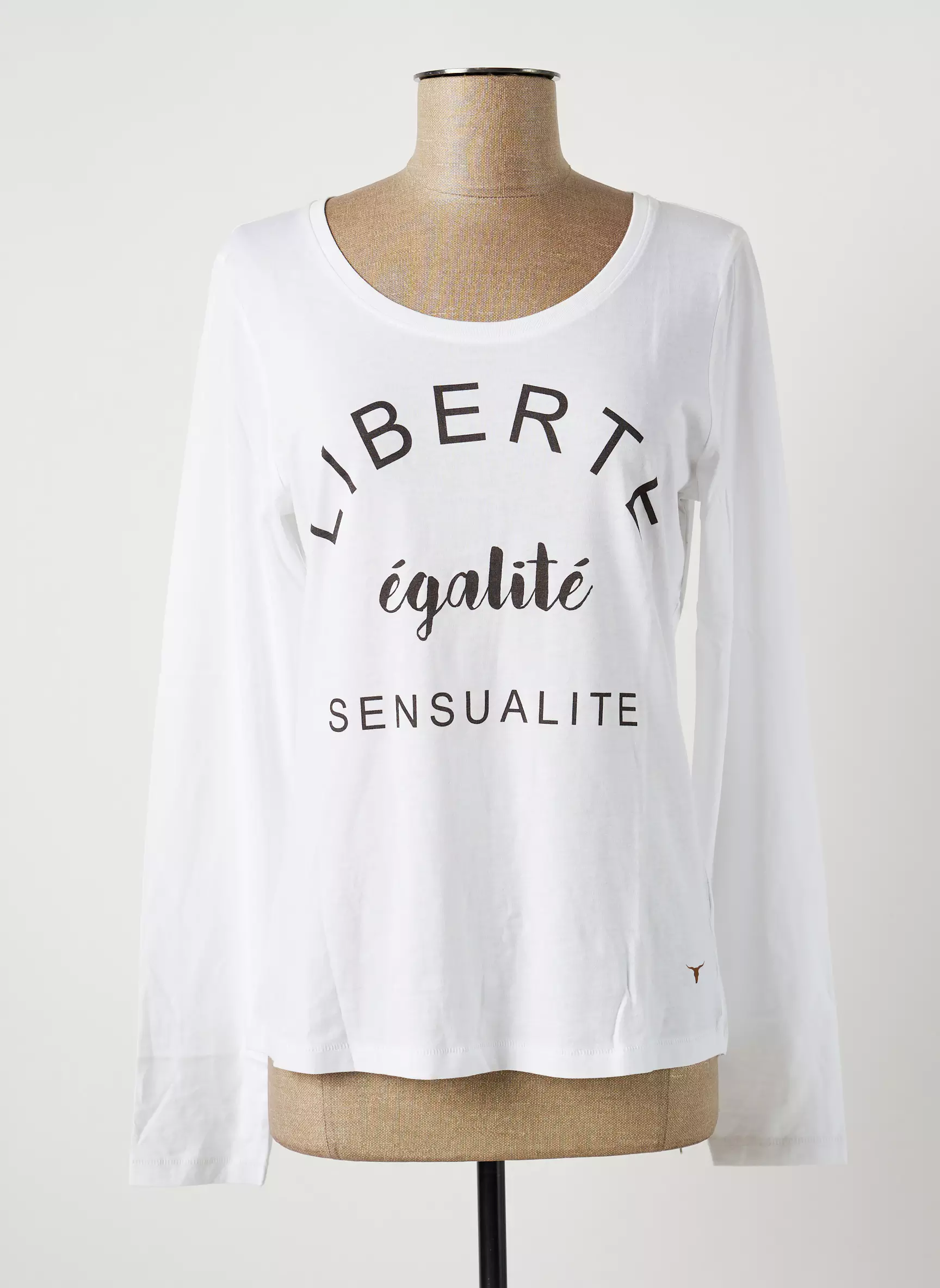 An Famille Tshirts Femme couleur blanc