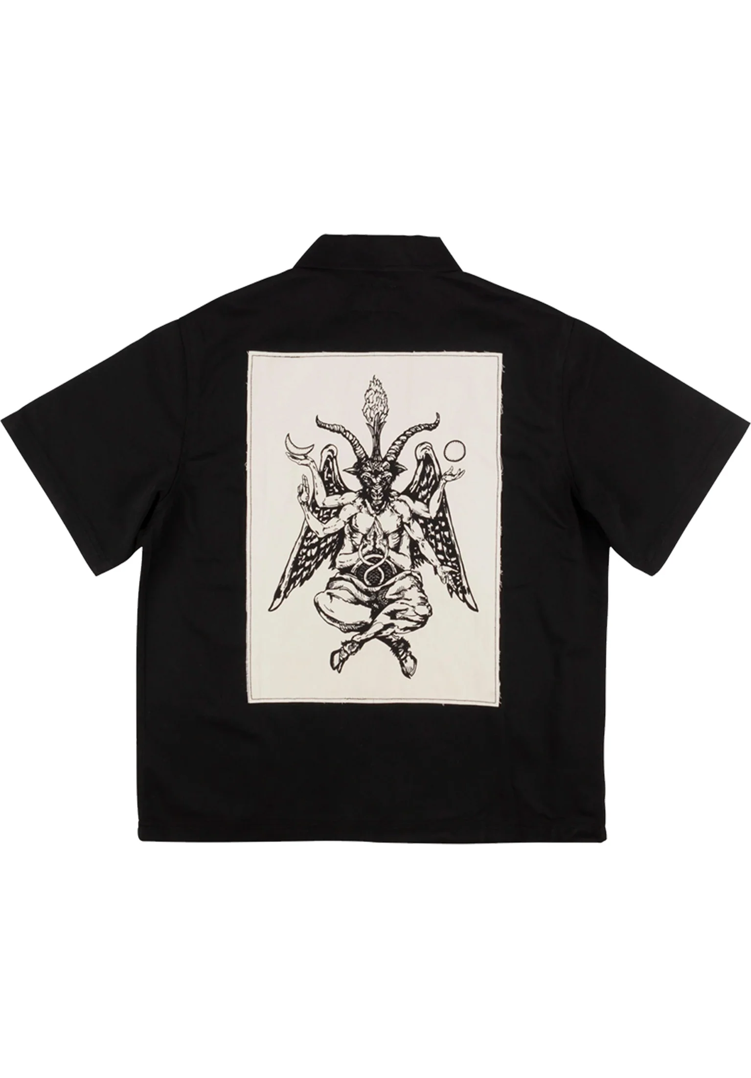 Bapholit Zip Up Work Shirt