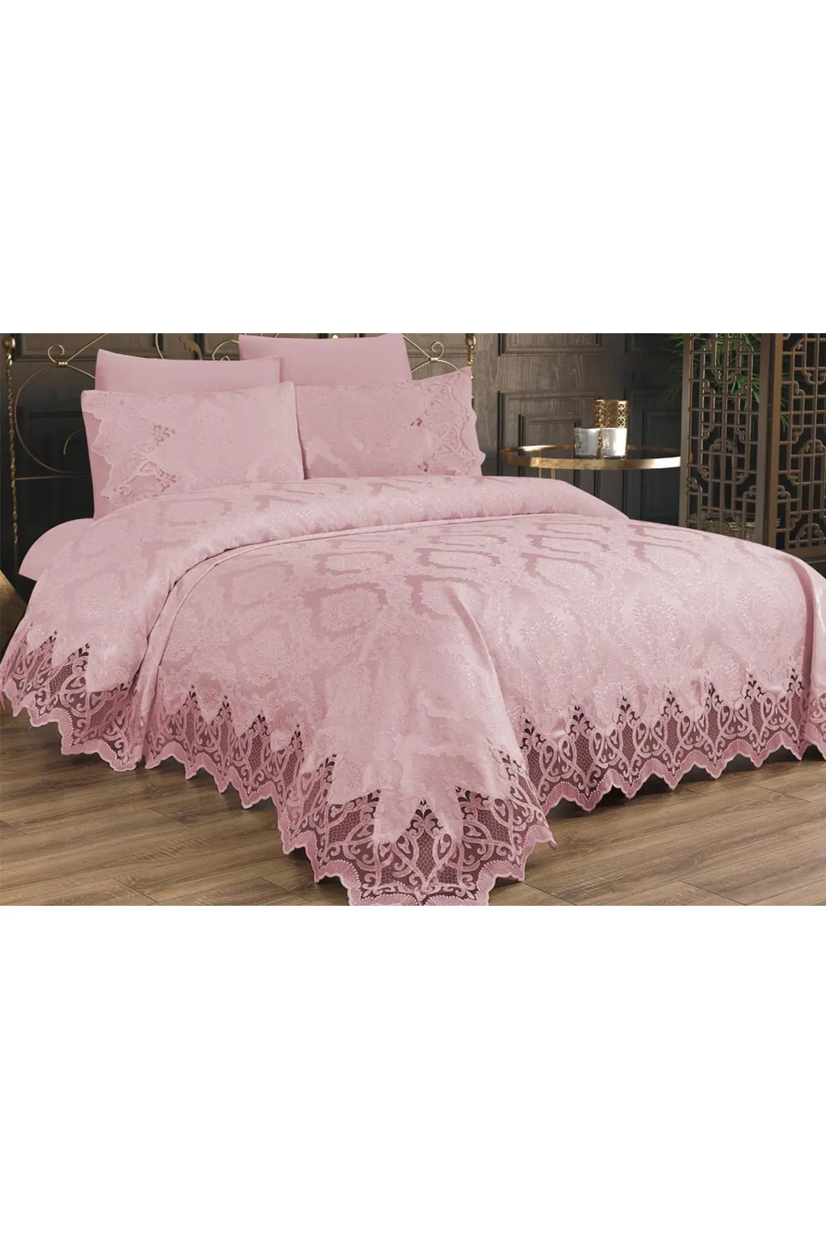 Çeyiz Diyarı  Bellisimo Double Pique Set Puder