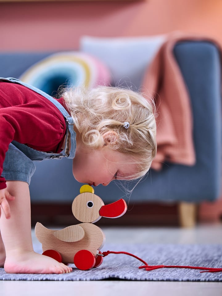 Haba Nachziehspielzeug Ziehfigur Ente in mehrfarbig günstig kaufen onesize