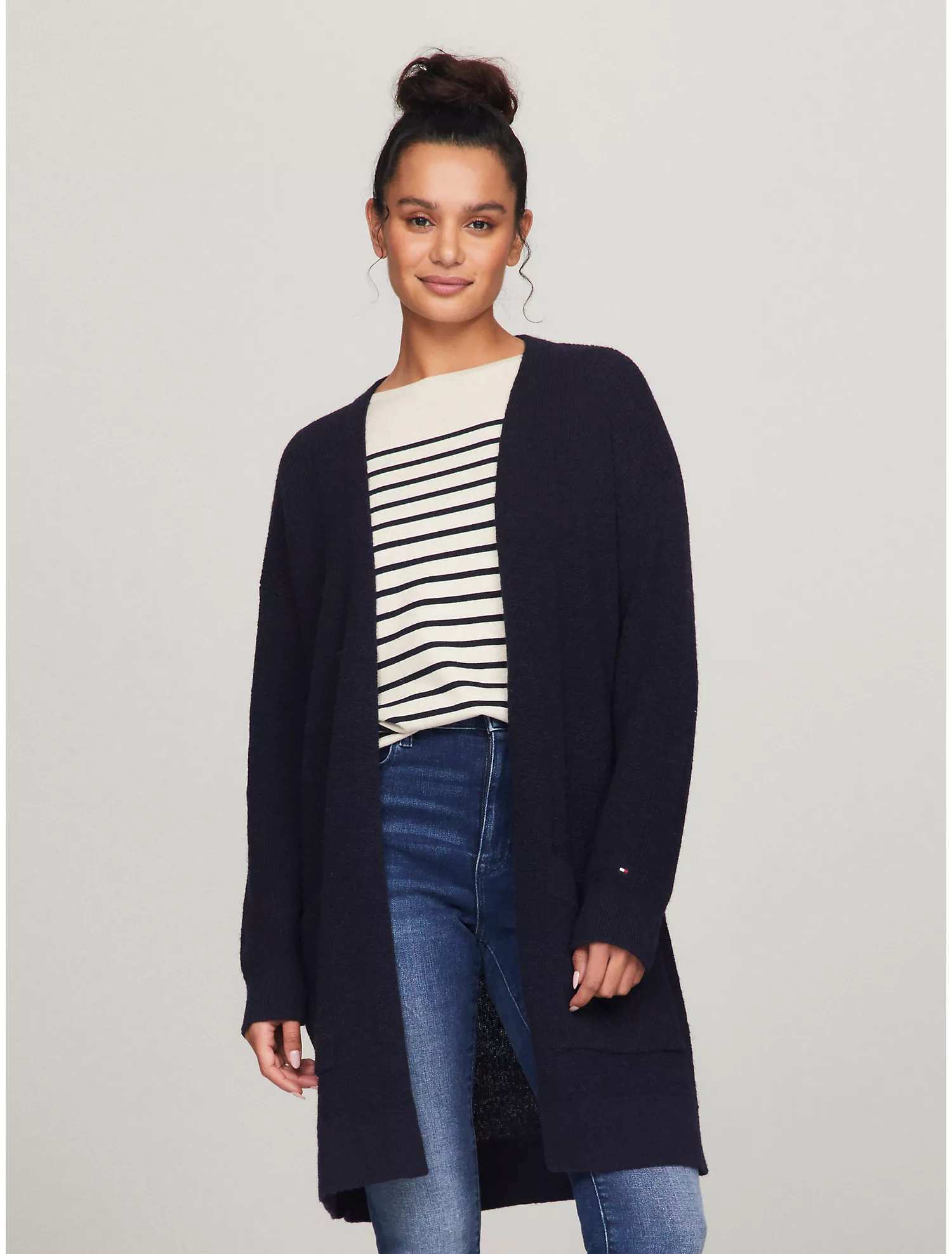 Long Open Cardigan