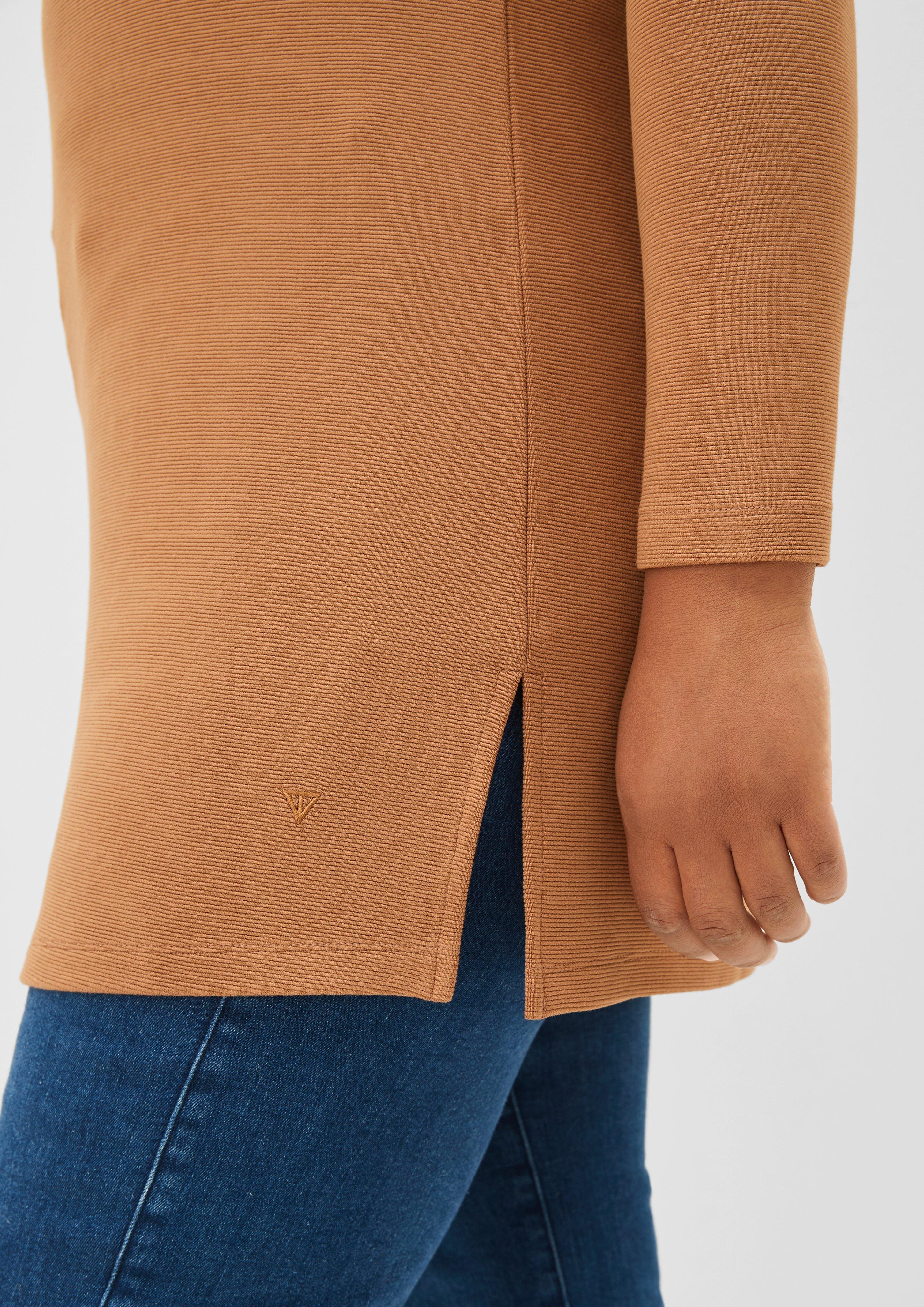 Longsleeve aus Viskosestretch  2121394-8748