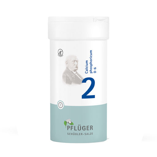 BIOCHEMIE Pflüger 2 Calcium phosphoricum D 6 Tabl.  400 St  Tabletten